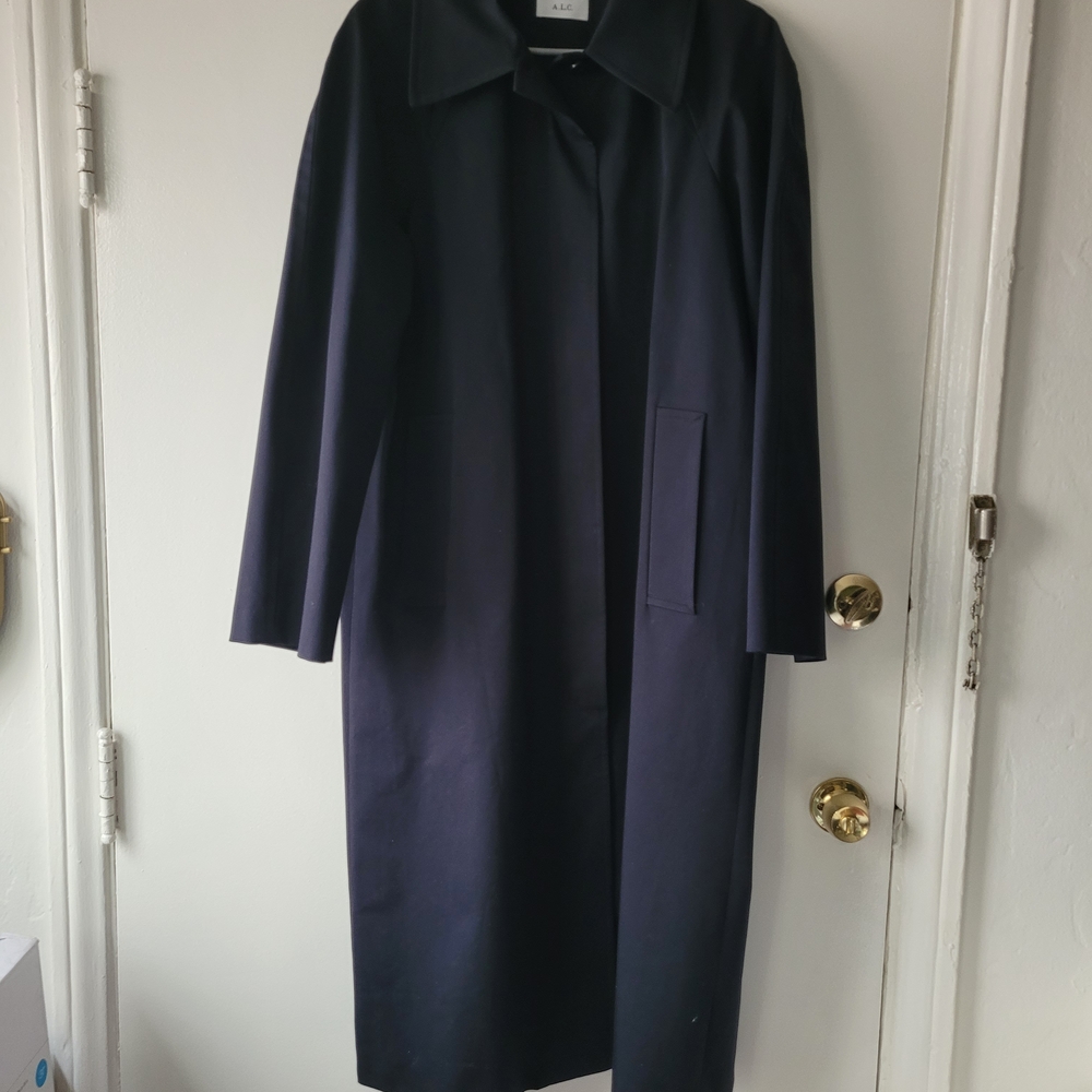 A.L.C. Navy Trench Coat